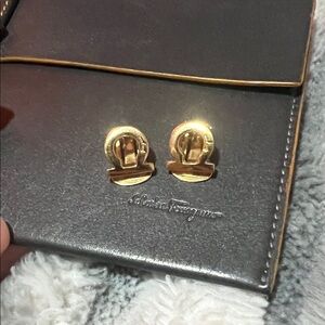 Salvatore Ferragamo Gold Earrings